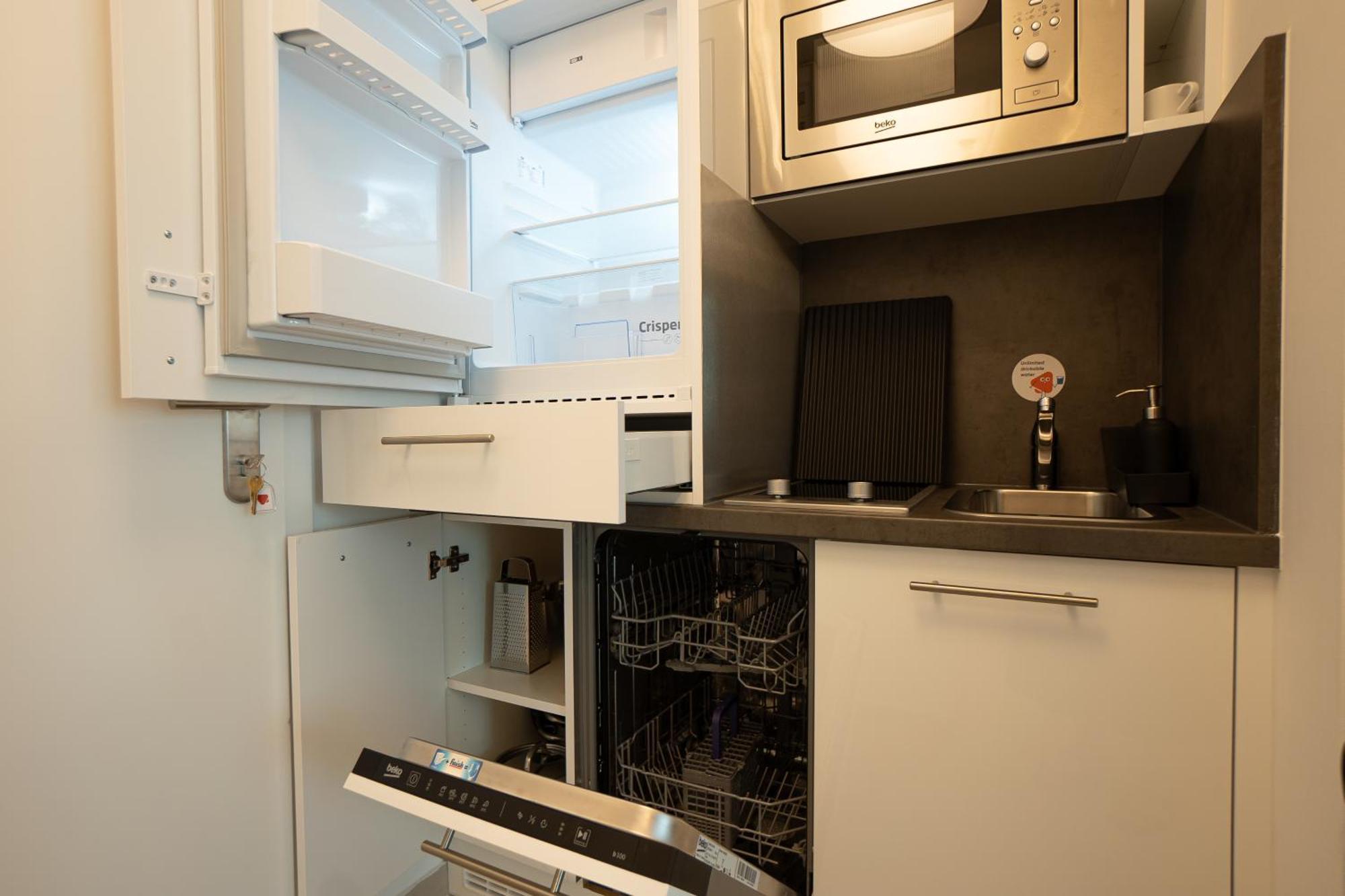 Apartmán Bright Modern In Center With A Queen Bed